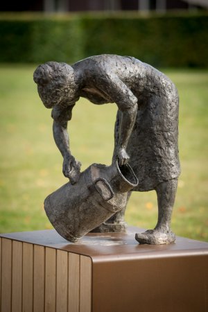 Boerin boent melkbus