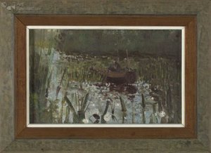 Matthijs Röling > Vijver met vissersboot- Sassenhein kopen?