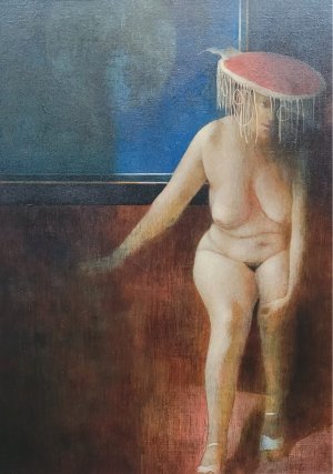 Wout Muller > Vrouw met rode hoed kopen?