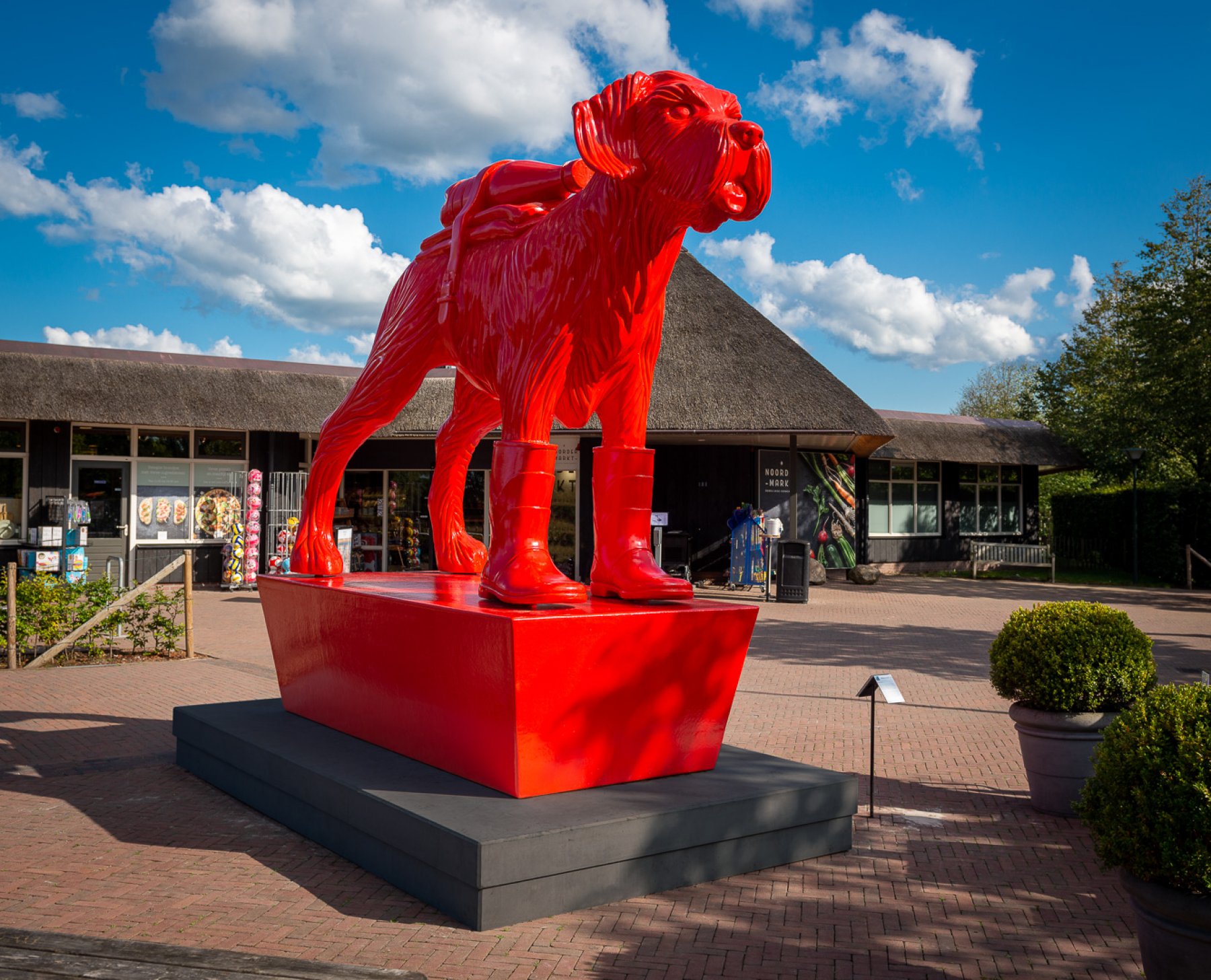 Kunst De Rode Hond van William Sweetlove kopen?