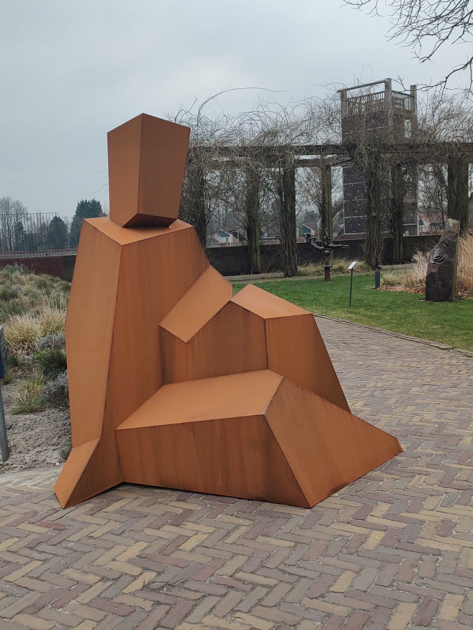 Cortenstaal: Quiet Moments VI van Margriet Barends kopen? Kunst Quiet Moments VI van Margriet Barends kopen?