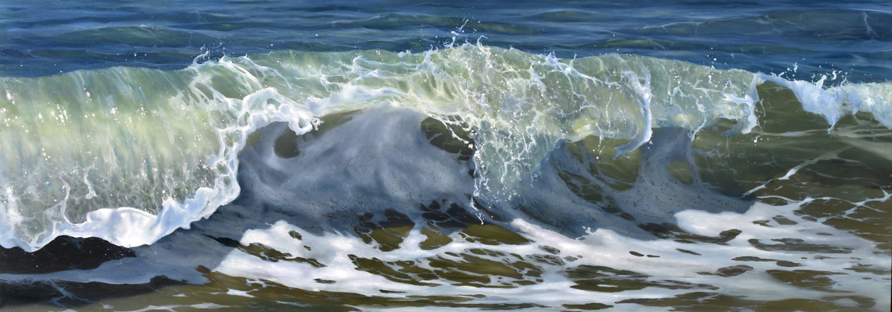 Spattende golven