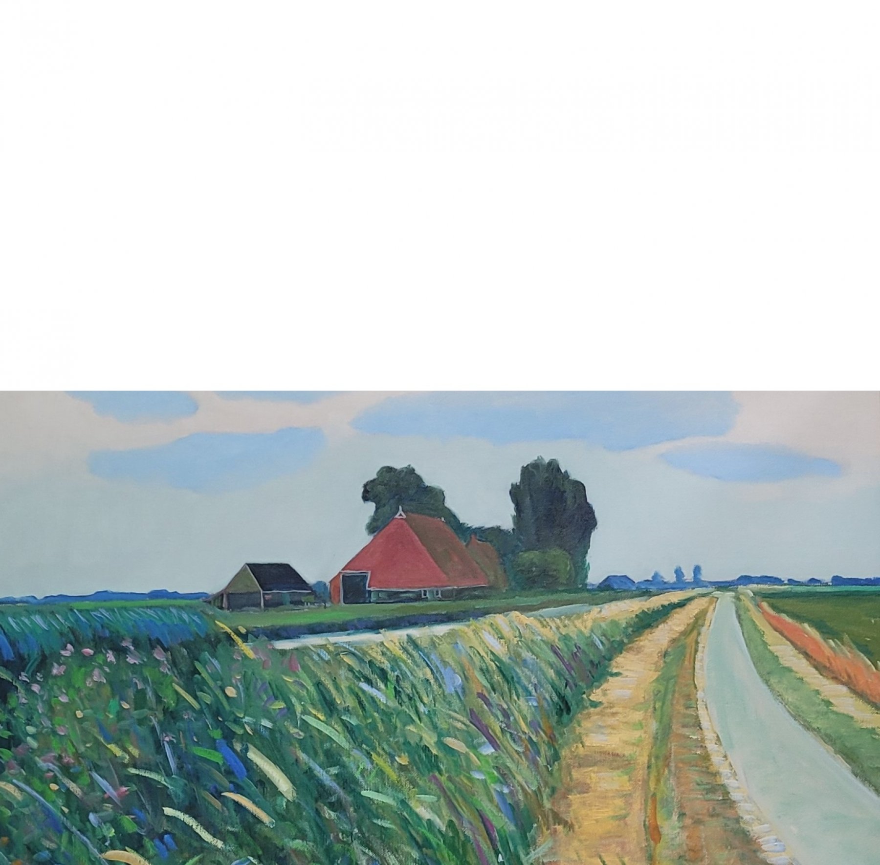 Oil on canvas: Waargaastermeer van Dirk Beintema kopen? Kunst Waargaastermeer van Dirk Beintema kopen?